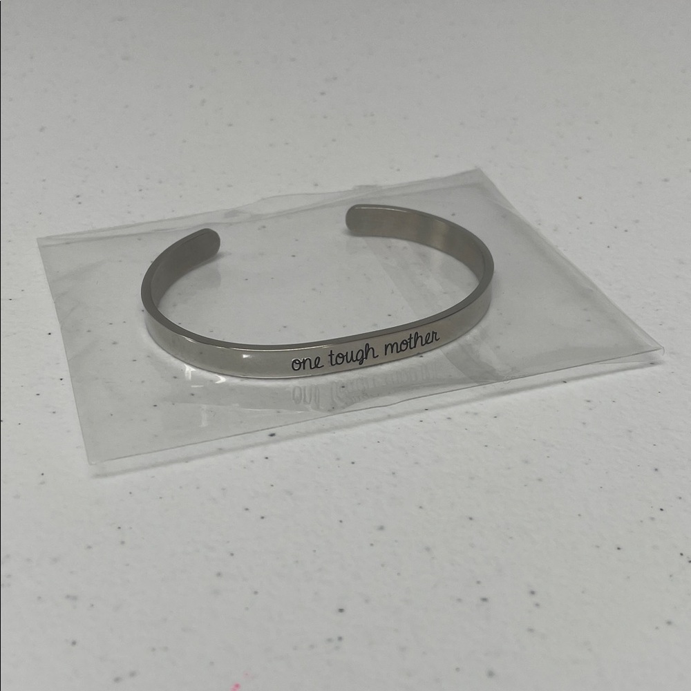Silver Engraved Bracelet